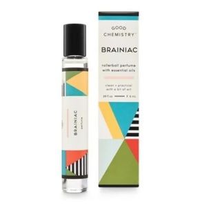 NIB Good Chemistry Brainiac Rollerball Essential Oils 0.25 FL OZ GIFT